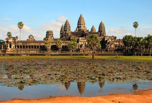 Angkor Wat temple complex near Siem Reap