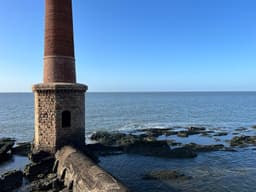Ciudad Vieja and the Rambla waterfront in Montevideo, Uruguay