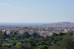 Mikrolimano harbour and the Archaeological Museum of Piraeus in Piraeus, Greece