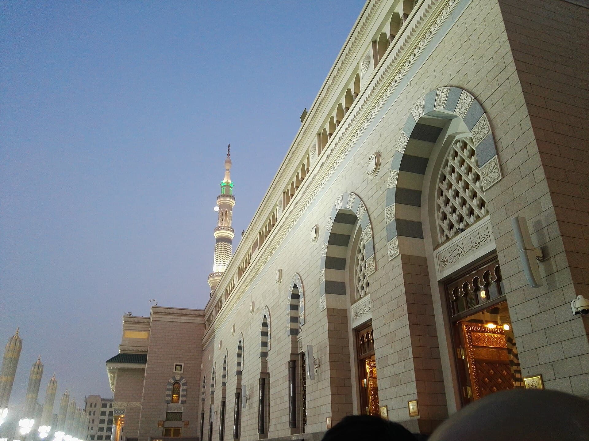 Al-Masjid an-Nabawi, the Prophet's Mosque in Medina