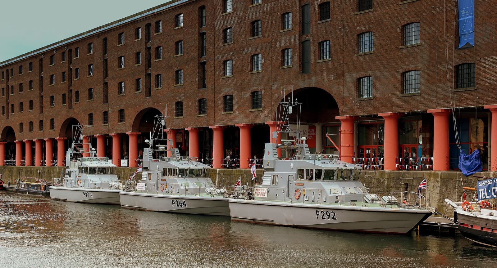 Liverpool cityscape and visitor atmosphere in United Kingdom