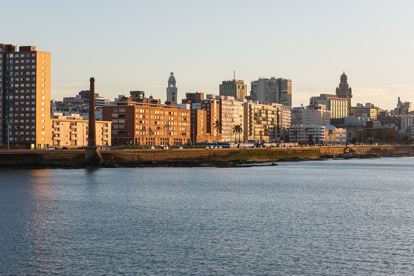 Montevideo cityscape and visitor atmosphere in Uruguay