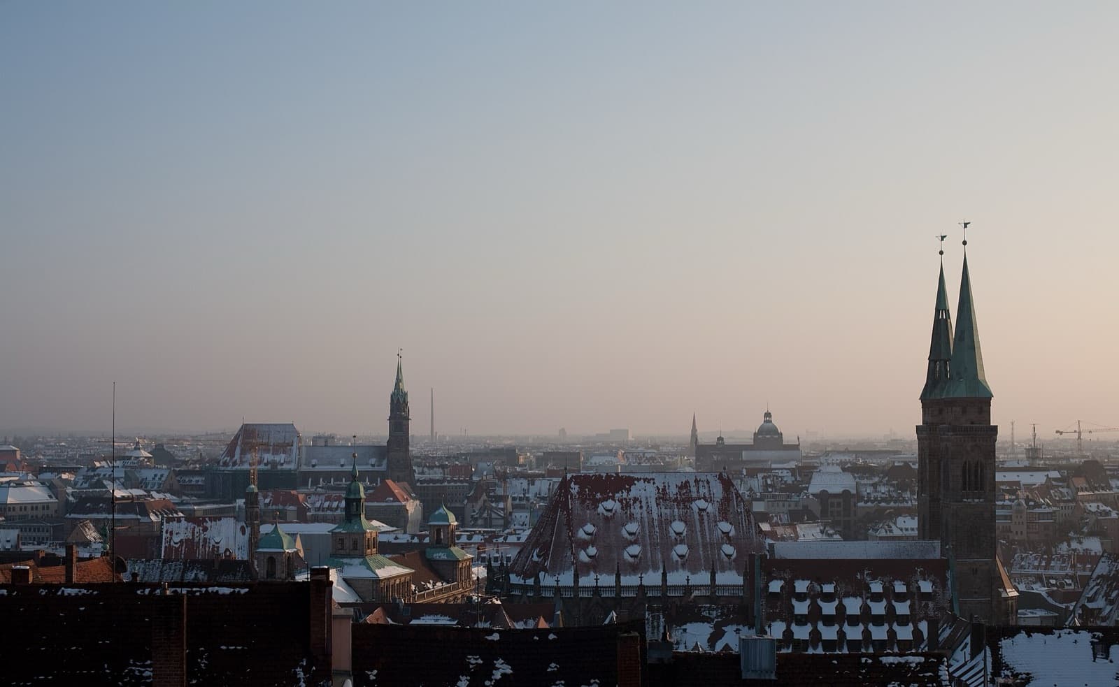 Nuremberg cityscape and visitor atmosphere in Germany