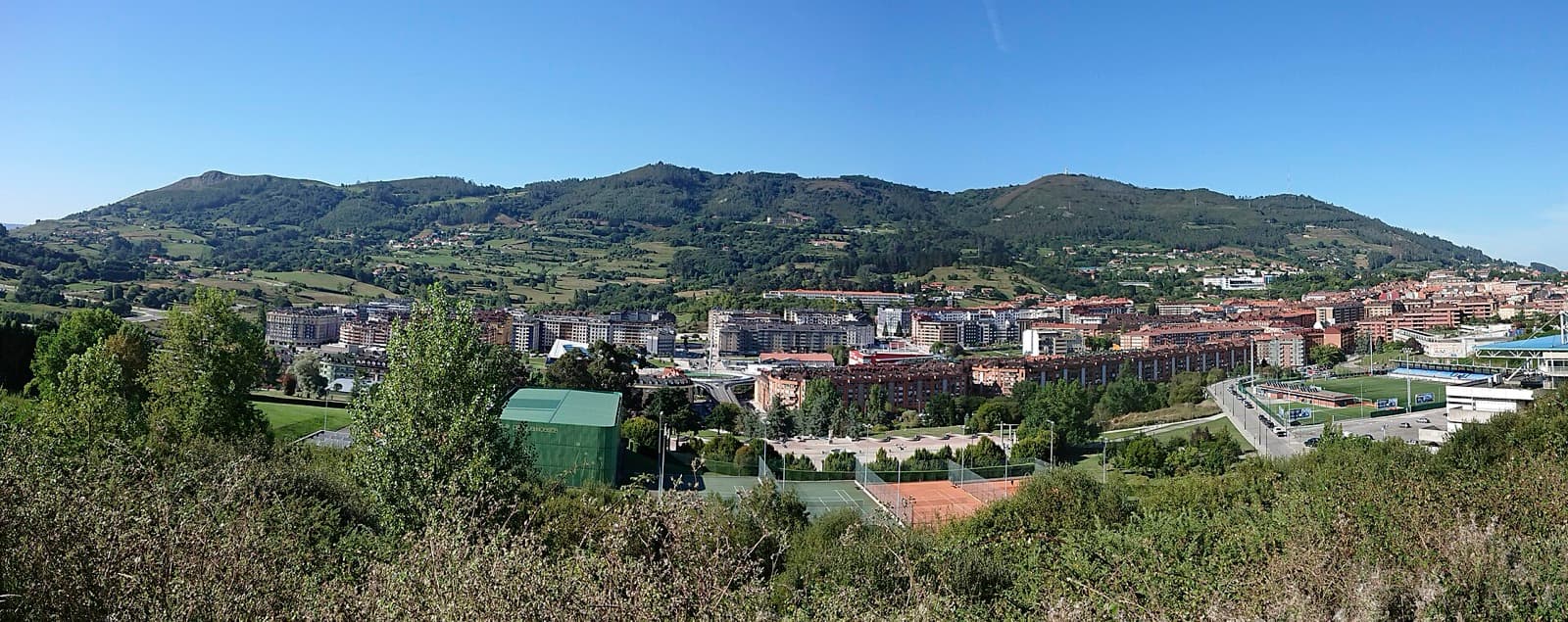 Oviedo cityscape and visitor atmosphere in Spain