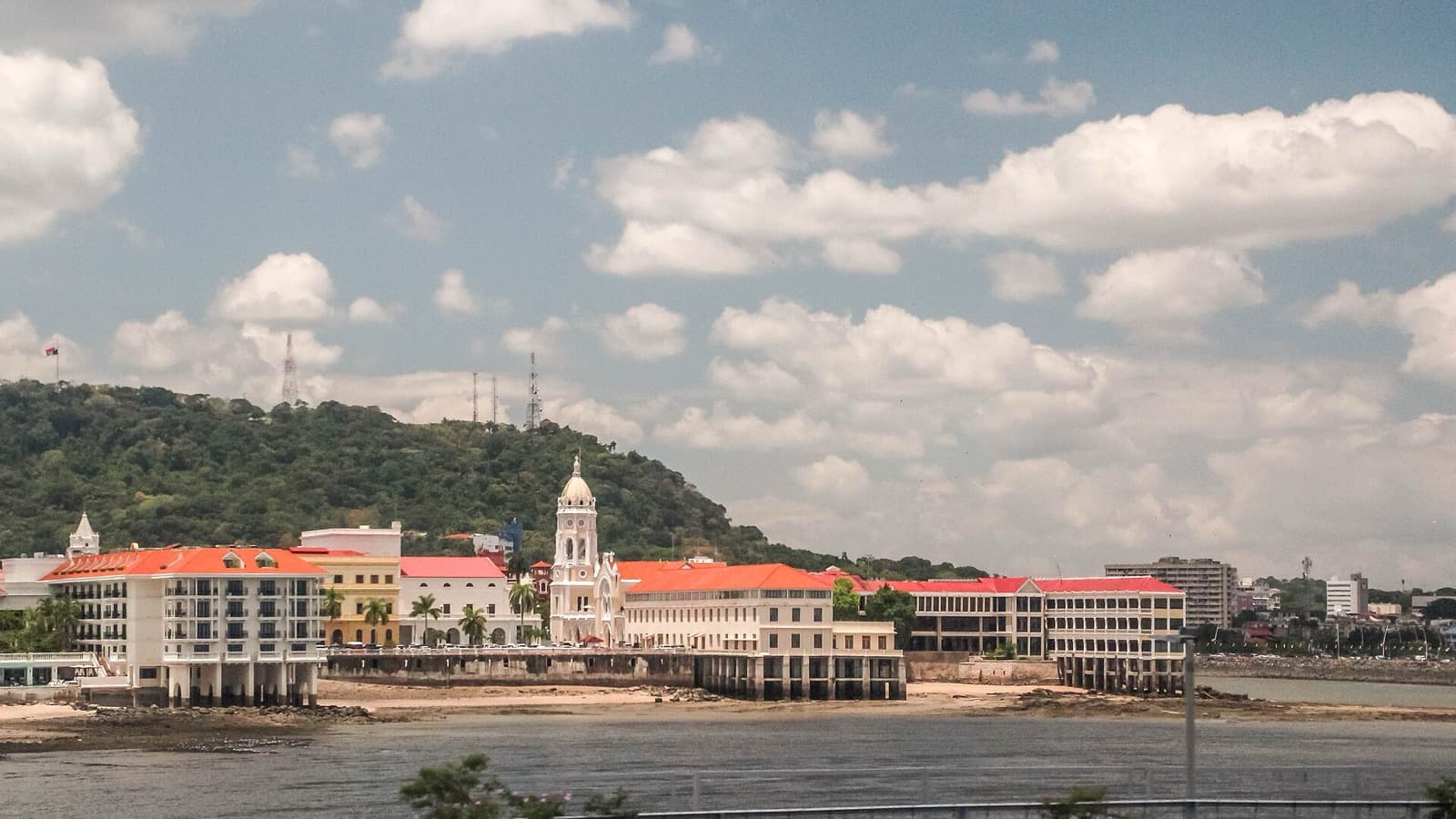 Panama City cityscape and visitor atmosphere in Panama