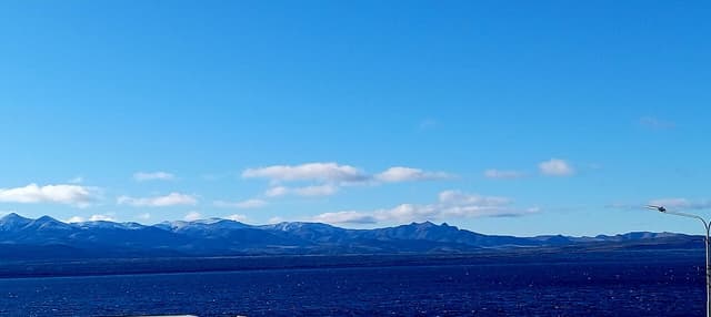 Nahuel Huapi Lake and the Civic Centre in San Carlos de Bariloche, Argentina